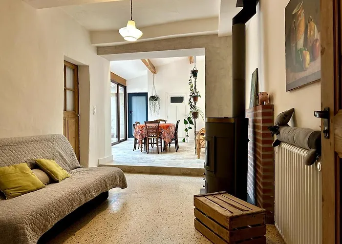 Charmante Maison De Village Dans La Vallee Du Du Salagou *